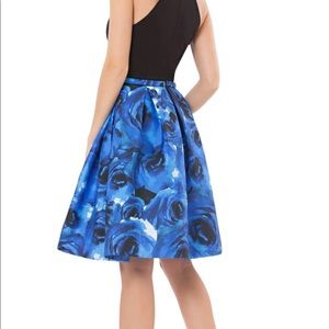 Carmen Marc Valvo Infusion Fit & Flare Dress